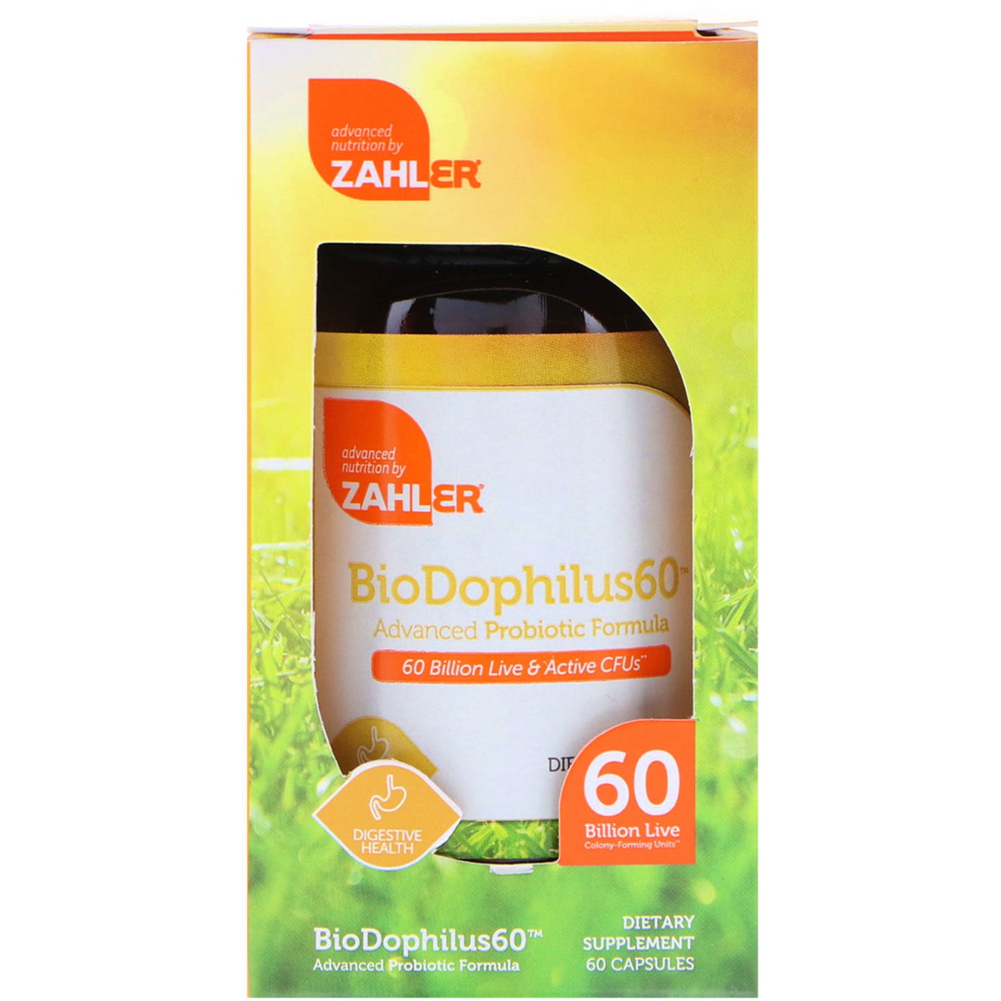 Zahler, BioDophilus 60 Billion, 60 Capsules UPC 848998080303 | HiLife Vitamins