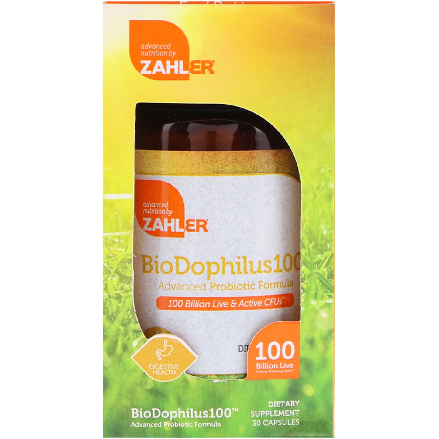 Zahler, BioDophilus 100 Billion, 30 Capsules UPC 848998081652 | HiLife Vitamins